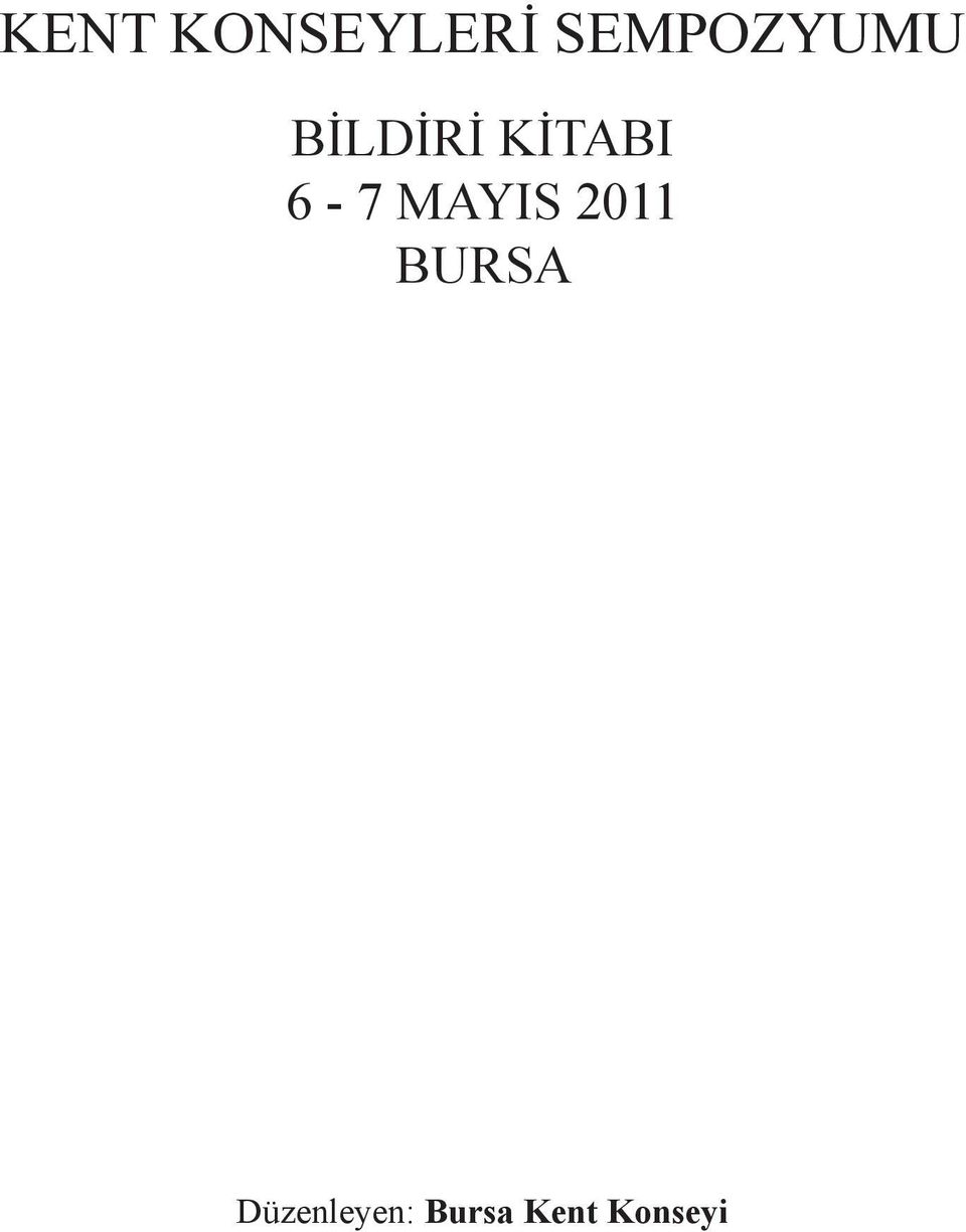 KİTABI 6-7 MAYIS 2011