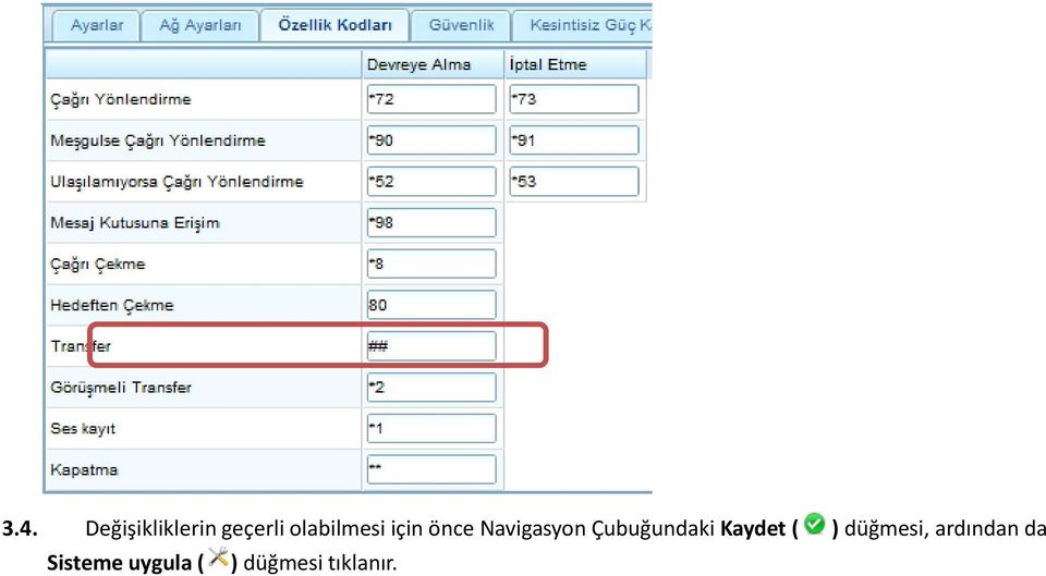 Çubuğundaki Kaydet ( ) düğmesi,