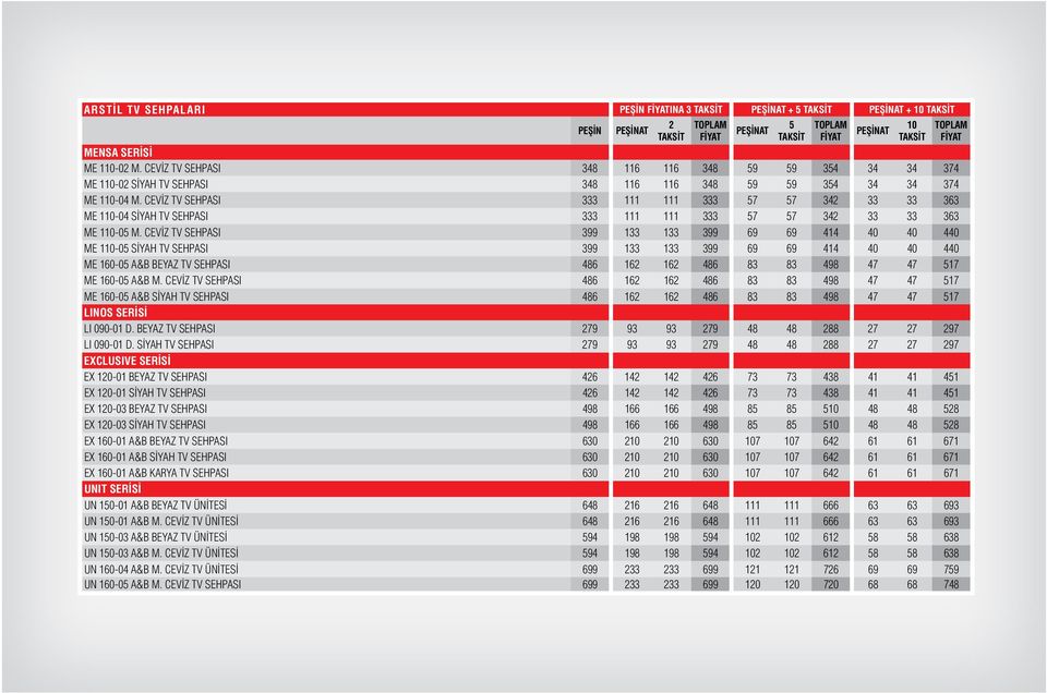 CEVİZ TV SEHPASI 399 133 133 399 69 69 414 40 40 440 ME 1-0 SİYAH TV SEHPASI 399 133 133 399 69 69 414 40 40 440 ME 160-0 A&B BEYAZ TV SEHPASI 486 16 16 486 83 83 498 47 47 17 ME 160-0 A&B M.