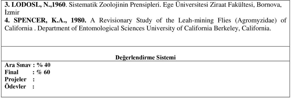 A Revisionary Study of the Leah-mining Flies (Agromyzidae) of California.