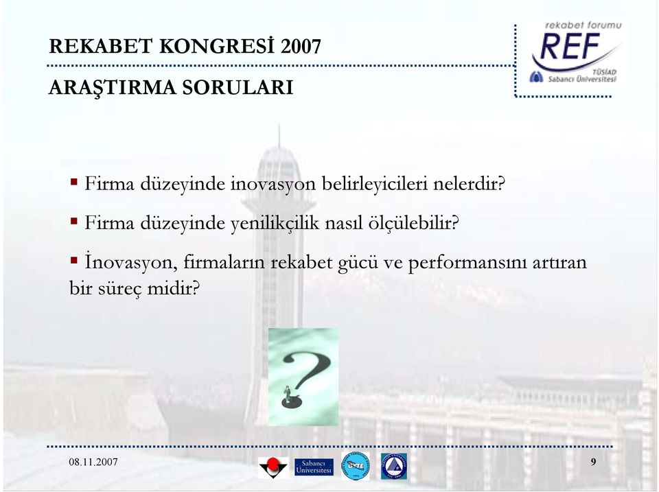 Firma düzeyinde yenilikçilik nasıl ölçülebilir?