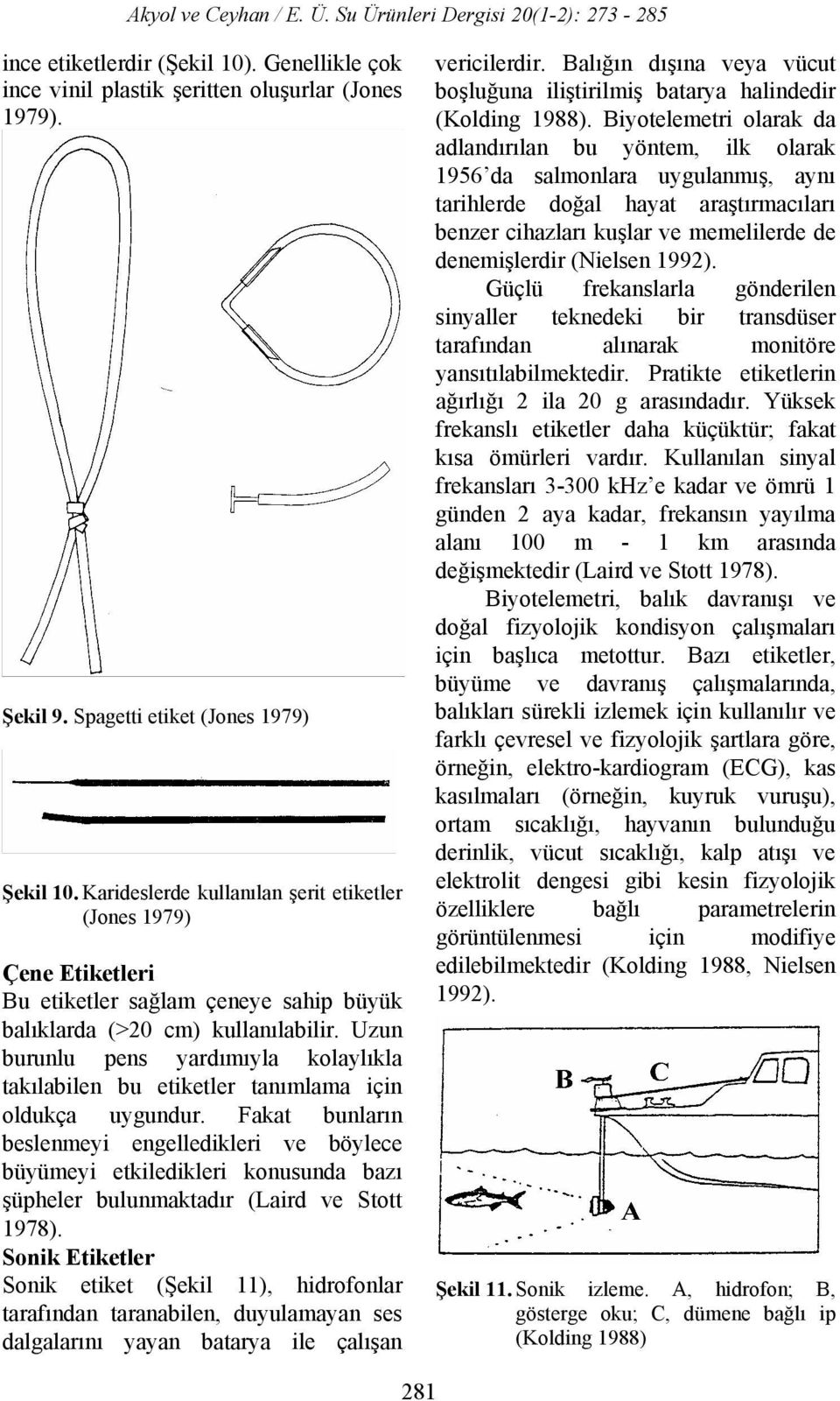 Uzun burunlu pens yardımıyla kolaylıkla takılabilen bu etiketler tanımlama için oldukça uygundur.