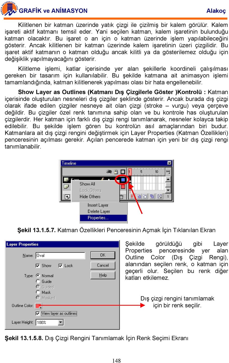 Bu işaret aktif katmanın o katman olduğu ancak kilitli ya da gösterilemez olduğu için değişiklik yapılmayacağını gösterir.