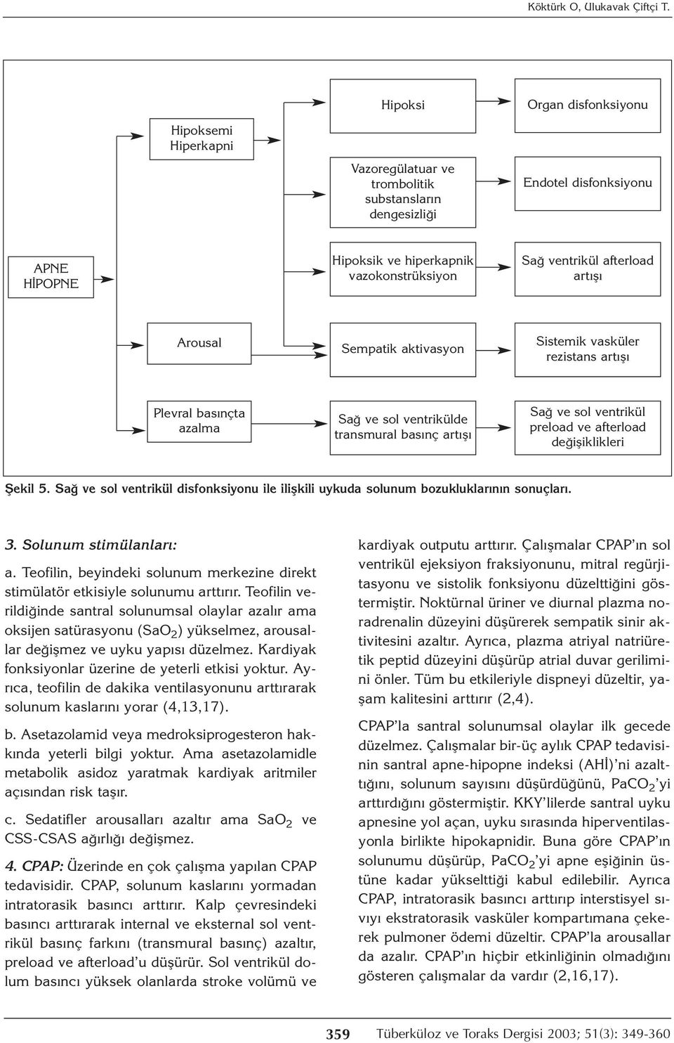 afterload artışı Arousal Sempatik aktivasyon Sistemik vasküler rezistans artışı Plevral basınçta azalma Sağ ve sol ventrikülde transmural basınç artışı Sağ ve sol ventrikül preload ve afterload