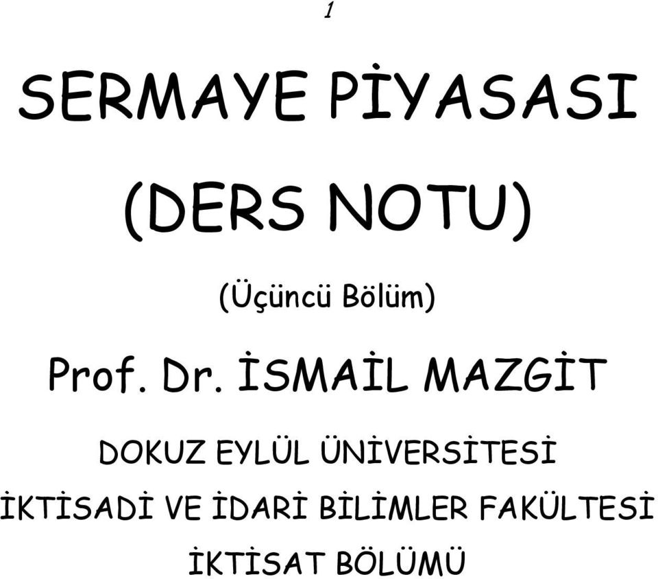 İSMAİL MAZGİT DOKUZ EYLÜL