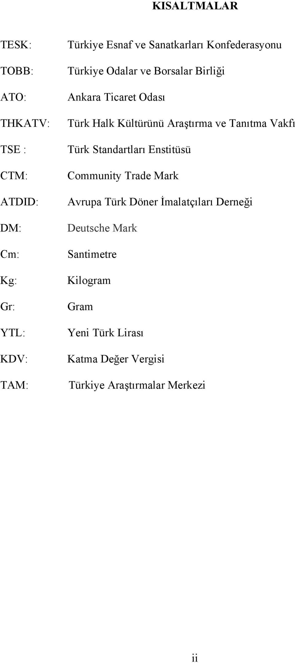 Araştırma ve Tanıtma Vakfı Türk Standartları Enstitüsü Community Trade Mark Avrupa Türk Döner İmalatçıları