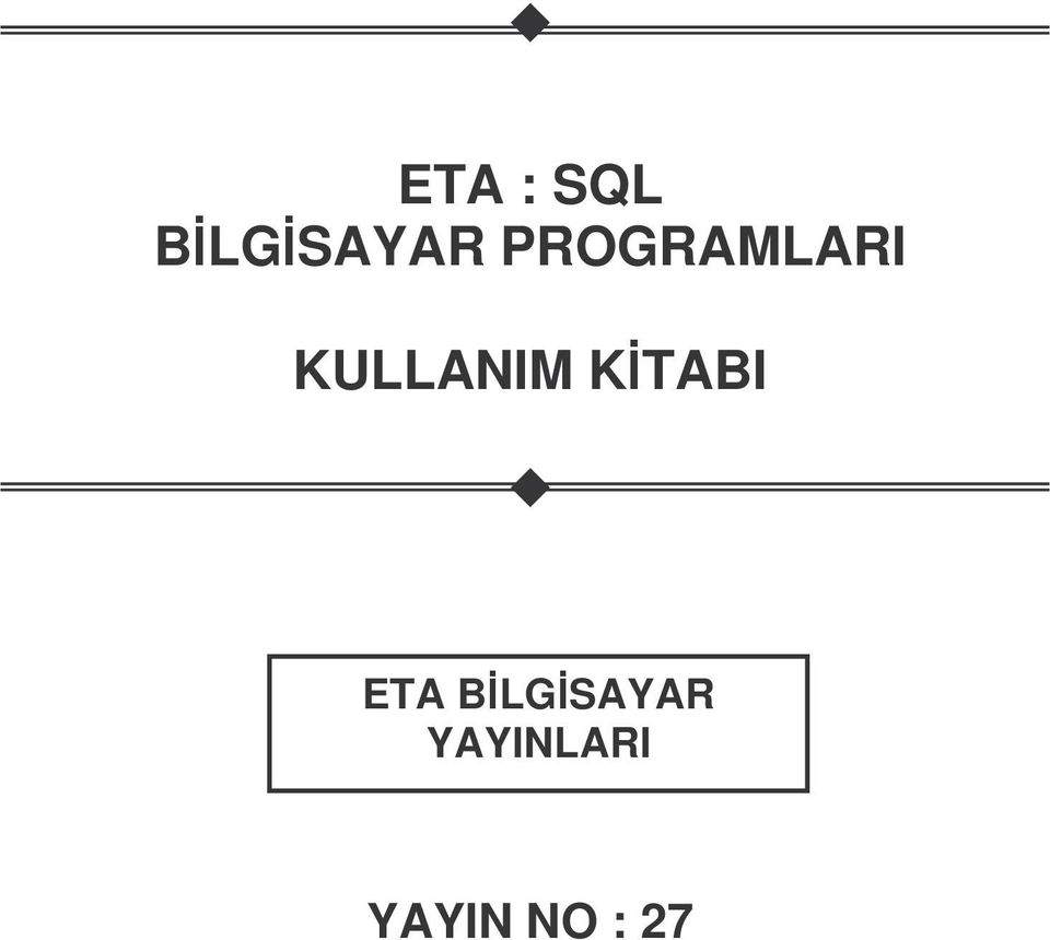 KTABI ETA BLGSAYAR