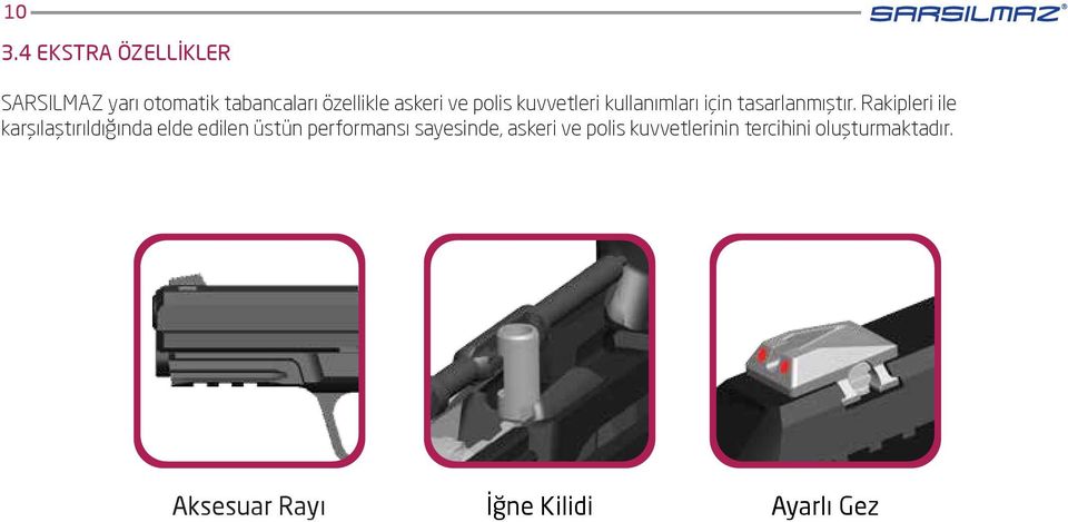 Rakipleri ile karşılaştırıldığında elde edilen üstün performansı sayesinde,