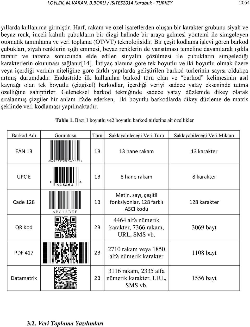 toplama (OT/VT) teknolojisidir.