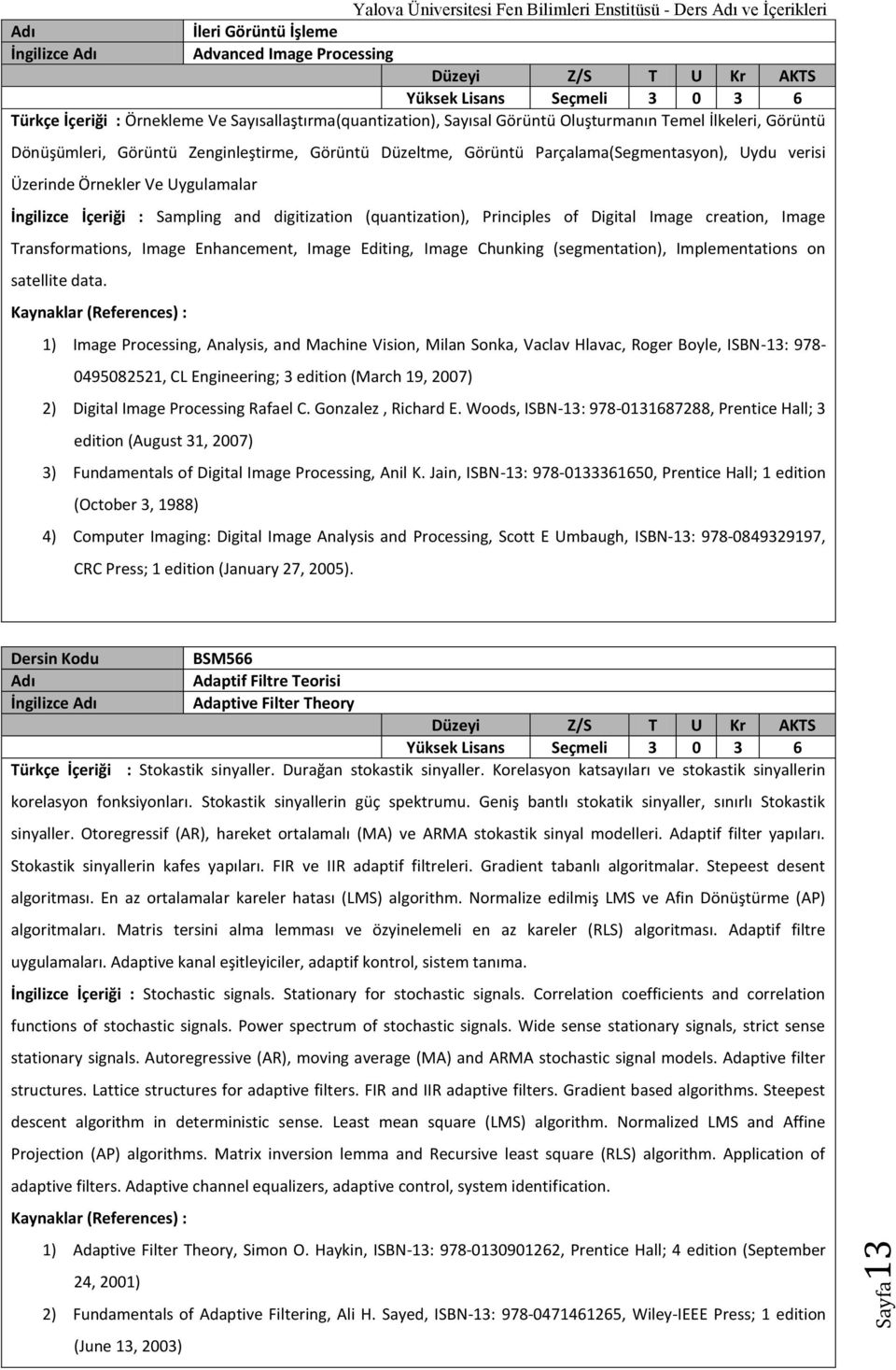 Sampling and digitization (quantization), Principles of Digital Image creation, Image Transformations, Image Enhancement, Image Editing, Image Chunking (segmentation), Implementations on satellite