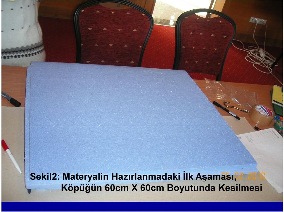 Aşaması, Köpüğün 60cm