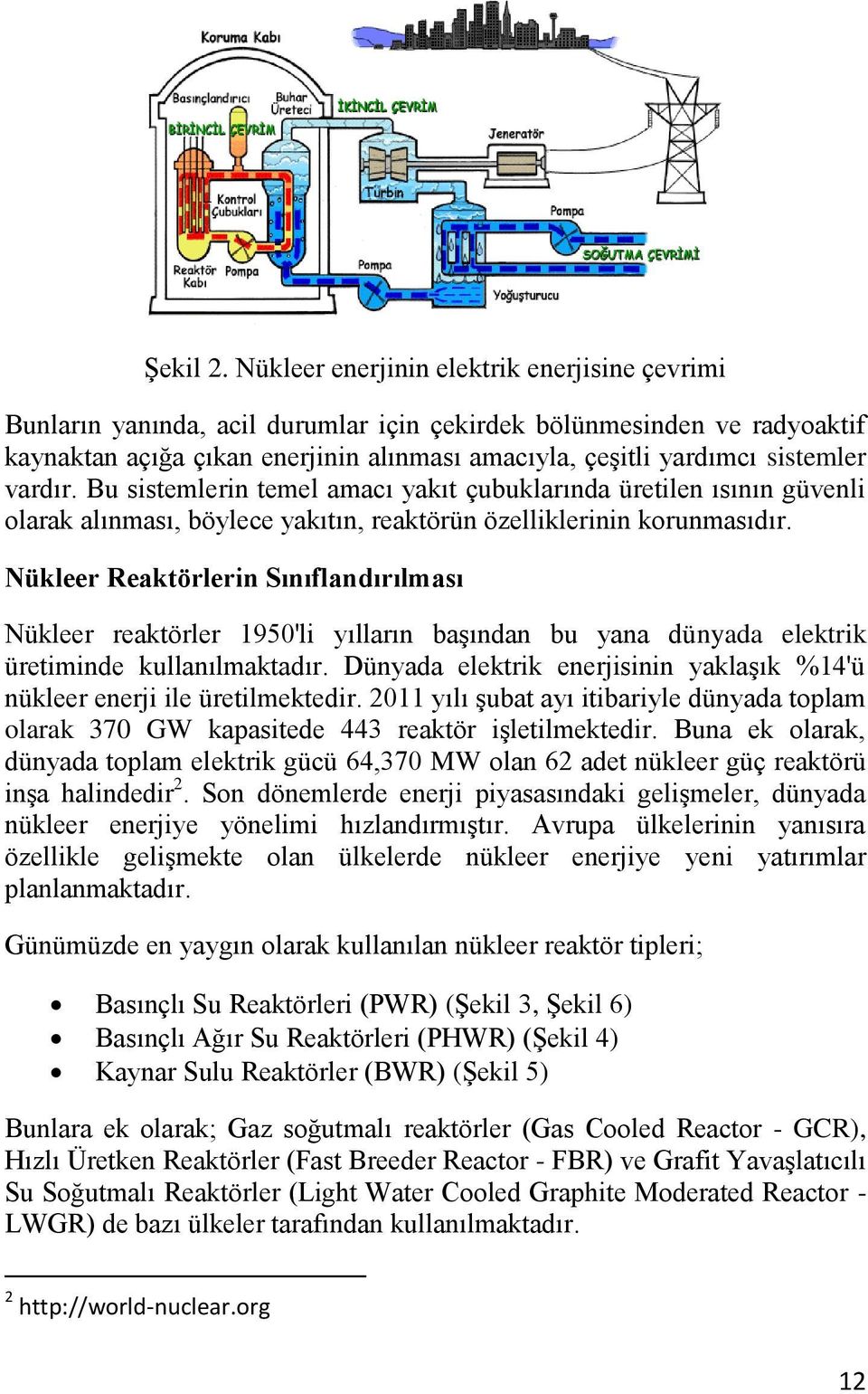 vardır. Bu sistemlerin temel amacı yakıt çubuklarında üretilen ısının güvenli olarak alınması, böylece yakıtın, reaktörün özelliklerinin korunmasıdır.