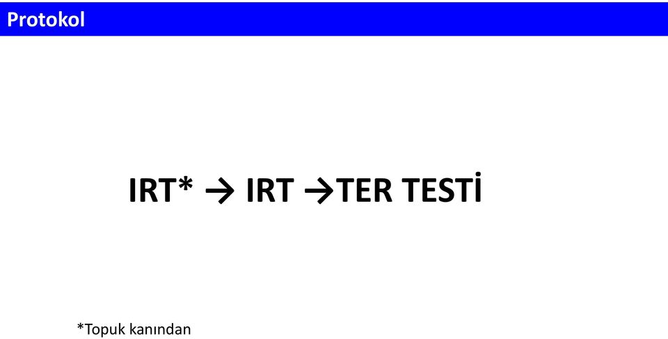 TER TESTİ