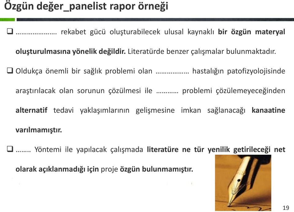 Oldukça önemli bir sağlık problemi olan hastalığın patofizyolojisinde araştırılacak olan sorunun çözülmesi ile problemi