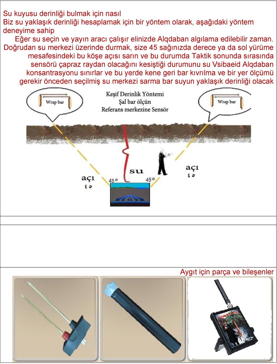 Doğrudan su merkezi üzerinde durmak, size 45 sağınızda derece ya da sol yürüme mesafesindeki bu köşe açısı sarın ve bu durumda Taktik sonunda sırasında