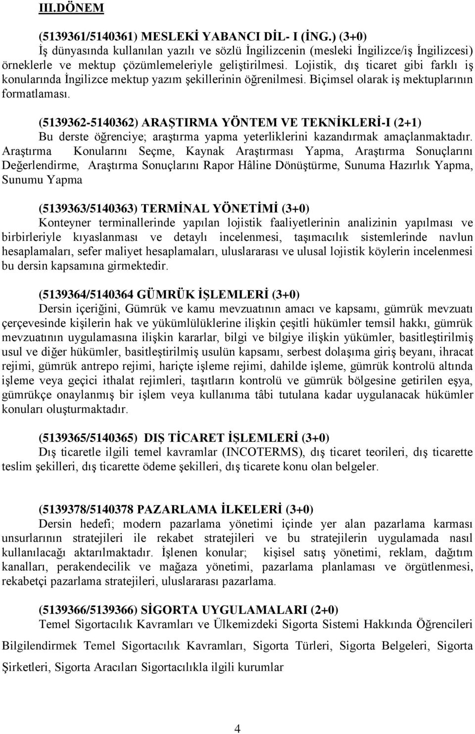 Lojistik, dış ticaret gibi farklı iş konularında İngilizce mektup yazım şekillerinin öğrenilmesi. Biçimsel olarak iş mektuplarının formatlaması.