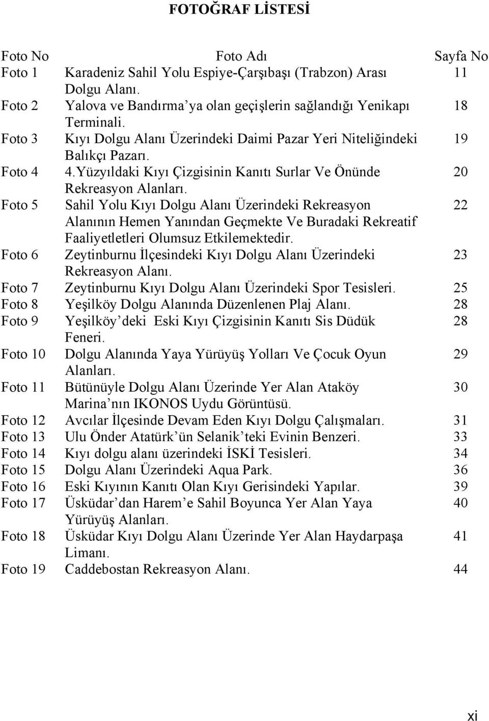 Foto 5 Sahil Yolu Kıyı Dolgu Alanı Üzerindeki Rekreasyon 22 Alanının Hemen Yanından Geçmekte Ve Buradaki Rekreatif Faaliyetletleri Olumsuz Etkilemektedir.