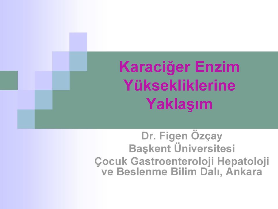 Figen Özçay Başkent Üniversitesi