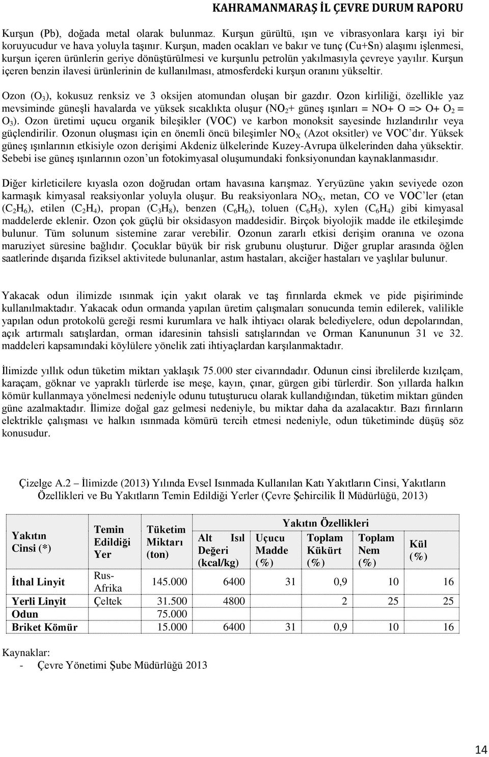 Kurşun içeren benzin ilavesi ürünlerinin de kullanılması, atmosferdeki kurşun oranını yükseltir. Ozon (O 3 ), kokusuz renksiz ve 3 oksijen atomundan oluşan bir gazdır.