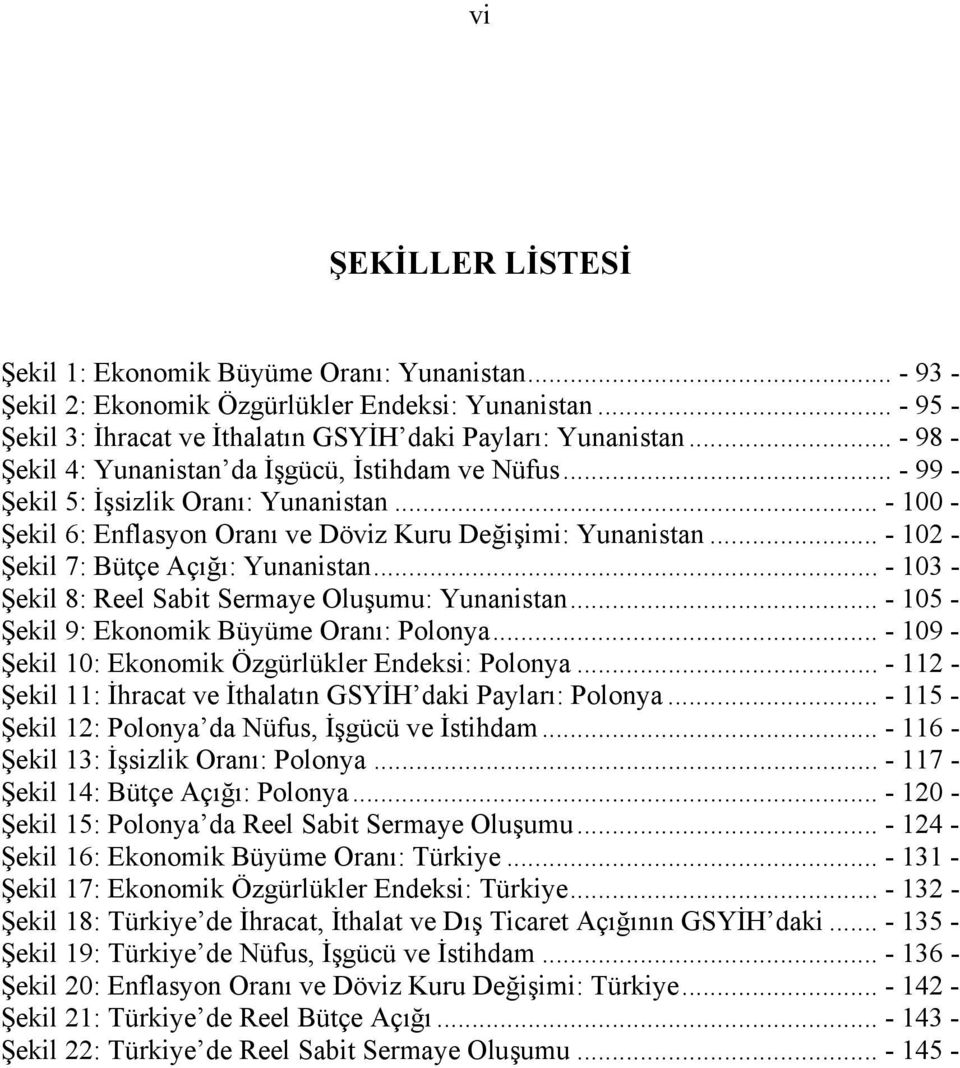 .. - 102 - Şekil 7: Bütçe Açığı: Yunanistan... - 103 - Şekil 8: Reel Sabit Sermaye Oluşumu: Yunanistan... - 105 - Şekil 9: Ekonomik Büyüme Oranı: Polonya.