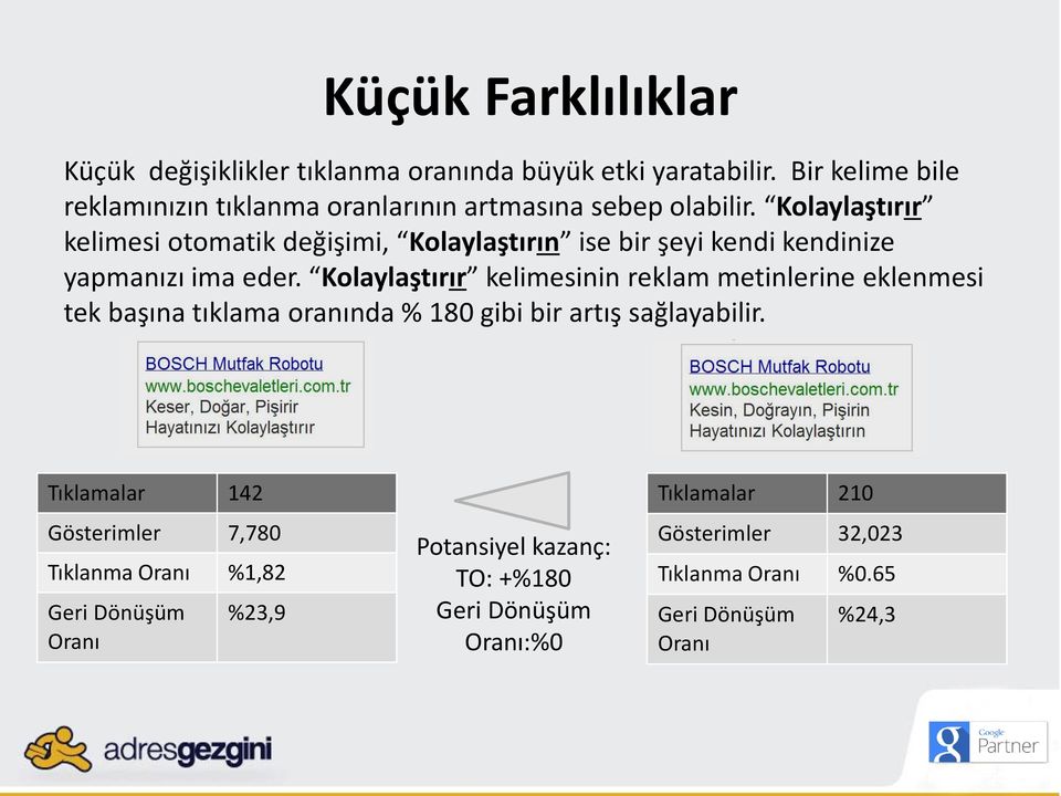 Kolaylaştırır kelimesi otomatik değişimi, Kolaylaştırın ise bir şeyi kendi kendinize yapmanızı ima eder.