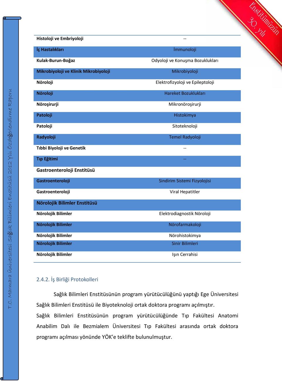 Gastroenteroloji Sindirim Sistemi Fizyolojisi Gastroenteroloji Viral Hepatitler Nörolojik Bilimler Enstitüsü Nörolojik Bilimler Elektrodiagnostik Nöroloji Nörolojik Bilimler Nörofarmakoloji Nörolojik