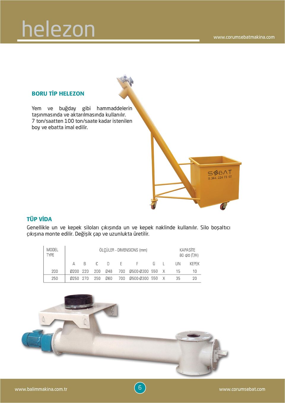 7 ton/saatten 100 ton/saate kadar istenilen boy ve ebatta imal edilir.