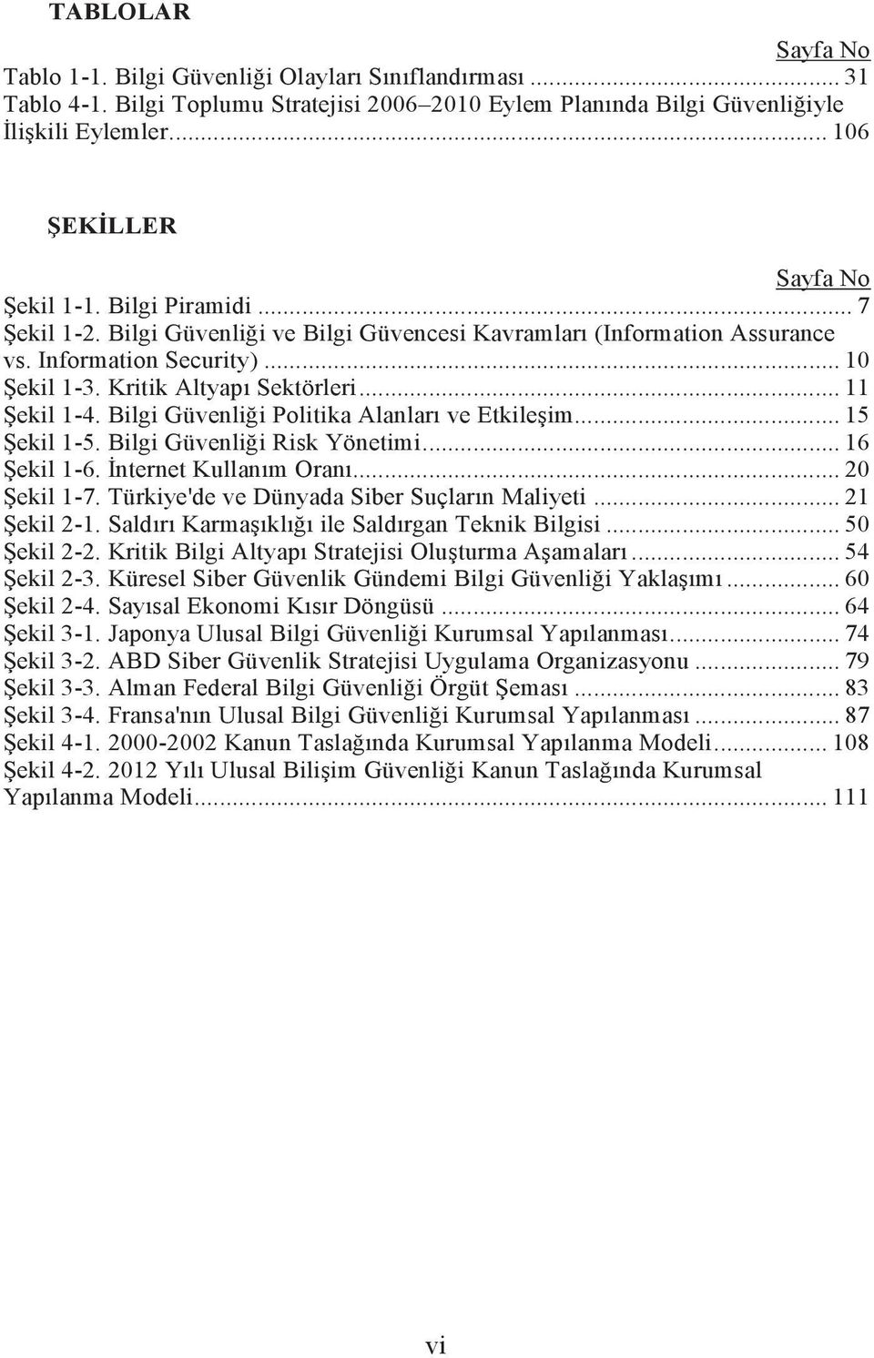 Kritik Altyapı Sektörleri... 11 Şekil 1-4. Bilgi Güvenliği Politika Alanları ve Etkileşim... 15 Şekil 1-5. Bilgi Güvenliği Risk Yönetimi... 16 Şekil 1-6. İnternet Kullanım Oranı... 20 Şekil 1-7.