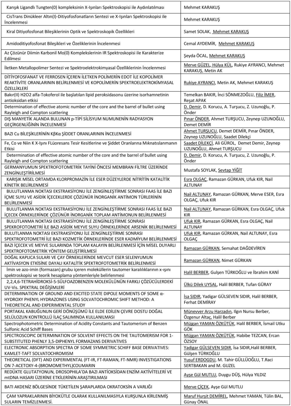 Karakterize Edilmesi İletken Metallopolimer Sentezi ve Spektroelektrokimyasal Özelliklerinin İncelenmesi DİTİYOFOSFANAT VE FERROSEN İÇEREN İLETKEN POLİMERİN EDOT İLE KOPOLİMER REAKTİVİTE ORANLARININ