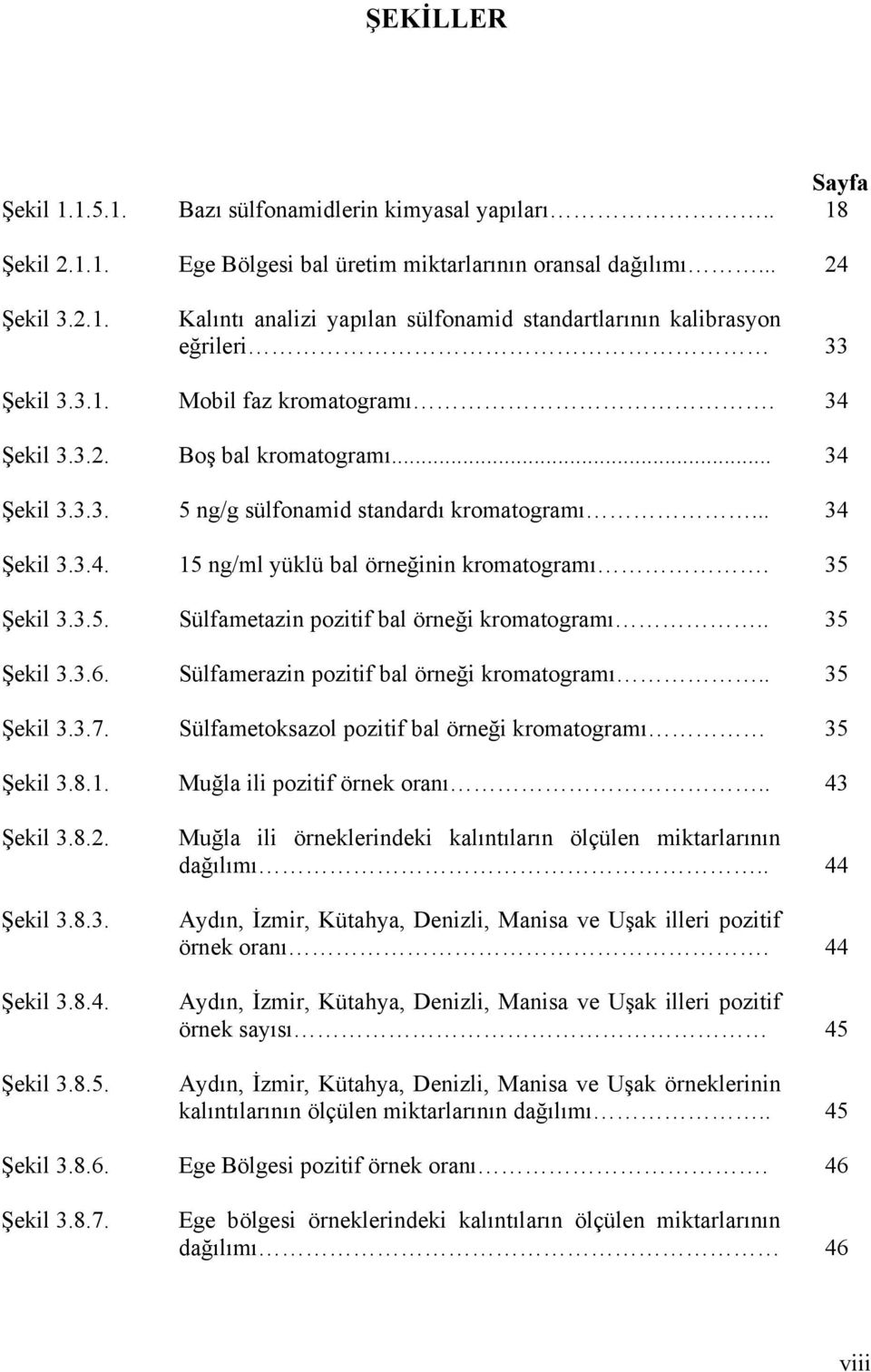 3.5. Sülfametazin pozitif bal örneği kromatogramı.. 35 Şekil 3.3.6. Sülfamerazin pozitif bal örneği kromatogramı.. 35 Şekil 3.3.7. Sülfametoksazol pozitif bal örneği kromatogramı 35 Şekil 3.8.1.