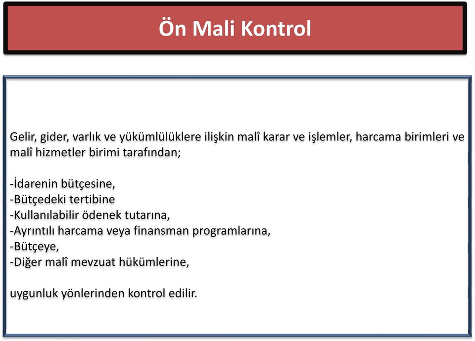 Bütçedeki tertibine Kullanılabilir ödenek tutarına, Ayrıntılı harcama veya finansman