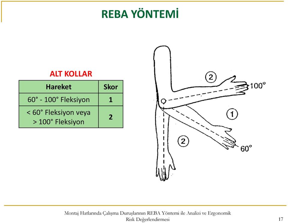 Fleksiyon 1 < 60