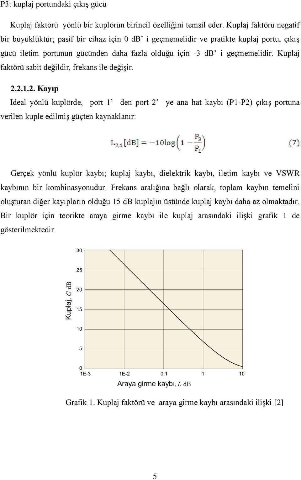 Kuplaj faktörü sabit değildir, frekans ile değişir. 2.