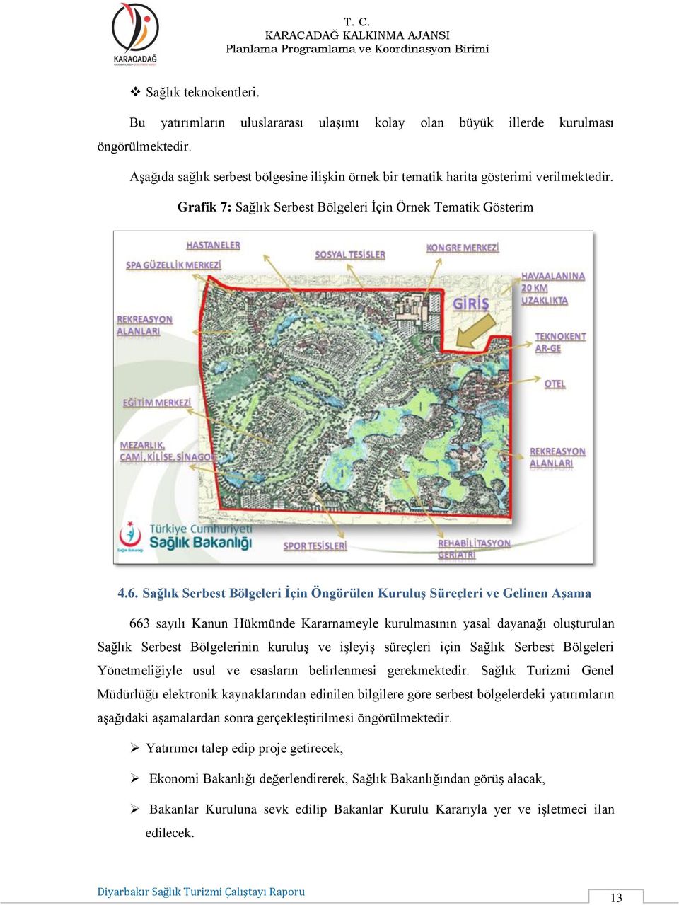 Sağlık Serbest Bölgeleri İçin Öngörülen Kuruluş Süreçleri ve Gelinen Aşama 663 sayılı Kanun Hükmünde Kararnameyle kurulmasının yasal dayanağı oluşturulan Sağlık Serbest Bölgelerinin kuruluş ve