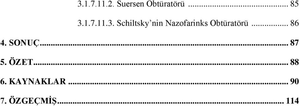 Schiltsky nin Nazofarinks Obtüratörü.