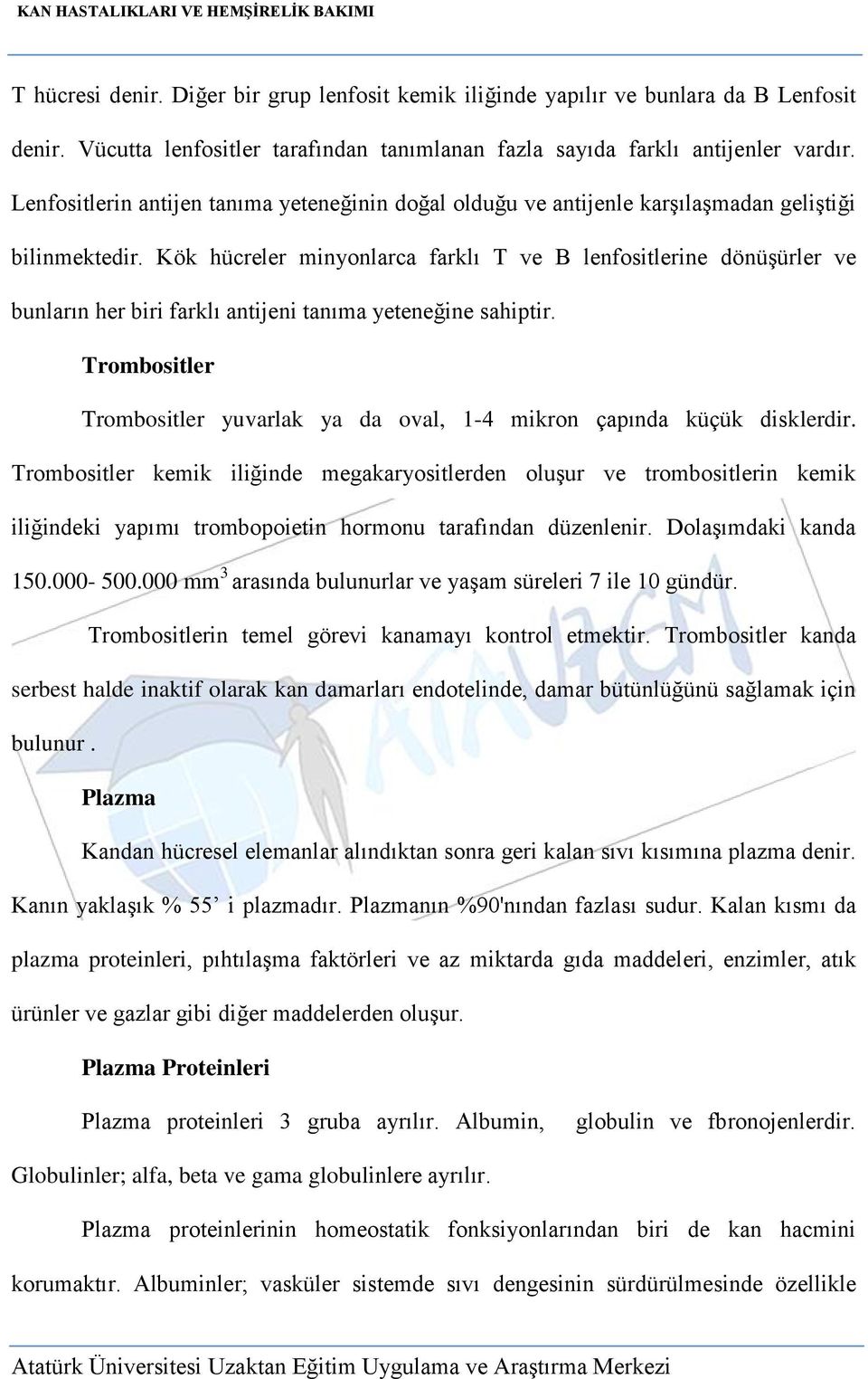 Kök hücreler minyonlarca farklı T ve B lenfositlerine dönüşürler ve bunların her biri farklı antijeni tanıma yeteneğine sahiptir.