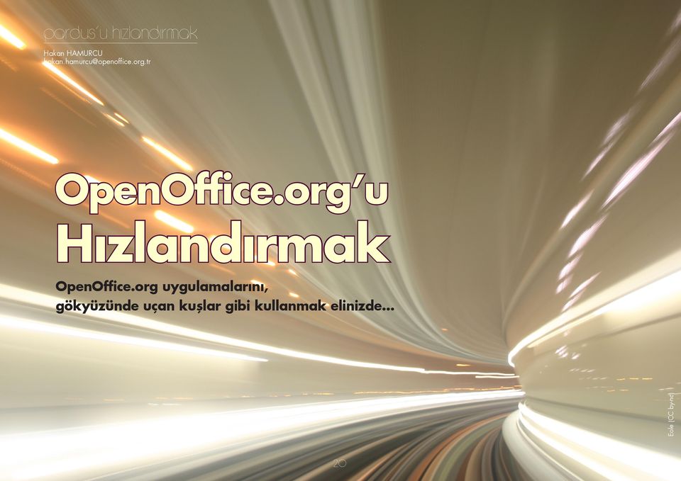 org u Hızlandırmak OpenOffice.