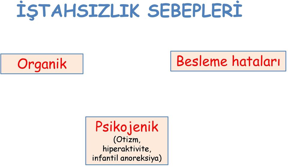 Psikojenik (Otizm,