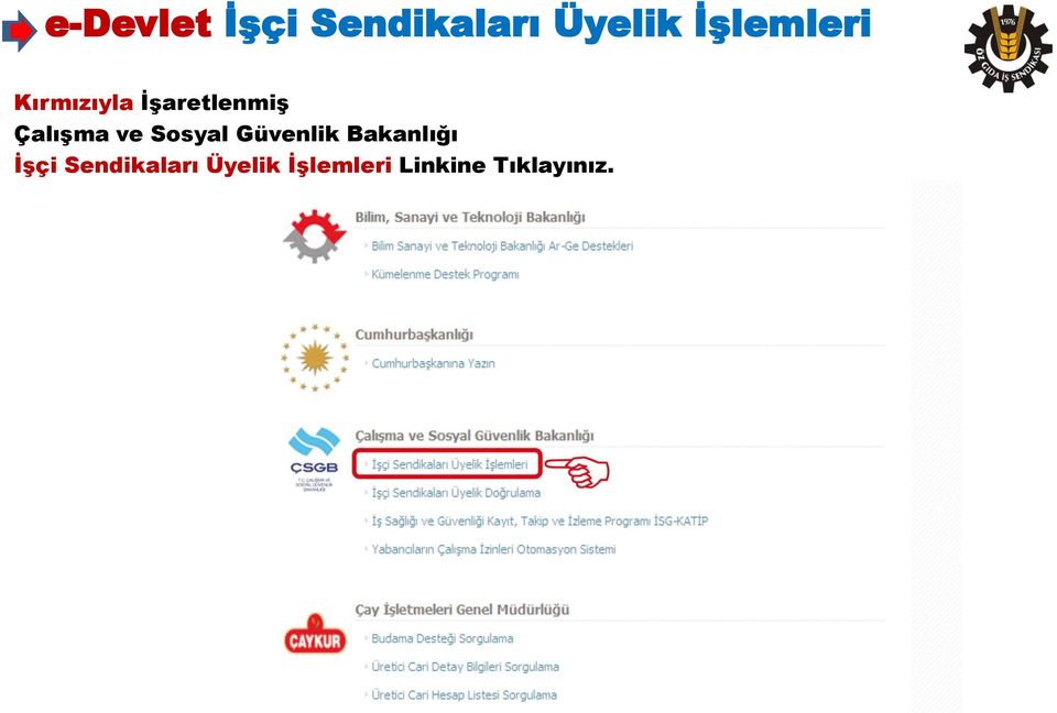 Çalışma ve Sosyal Güvenlik Bakanlığı