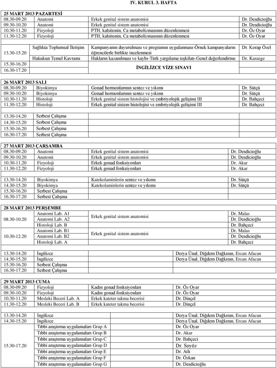 20 Sağlıkta Toplumsal İletişim Kampanyanın duyurulması ve programın uygulanması-örnek kampanyaların Dr.