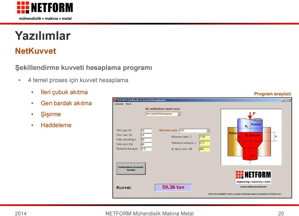 kuvvet hesaplama İleri çubuk akıtma Geri