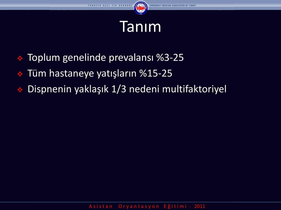 hastaneye yatışların %15-25