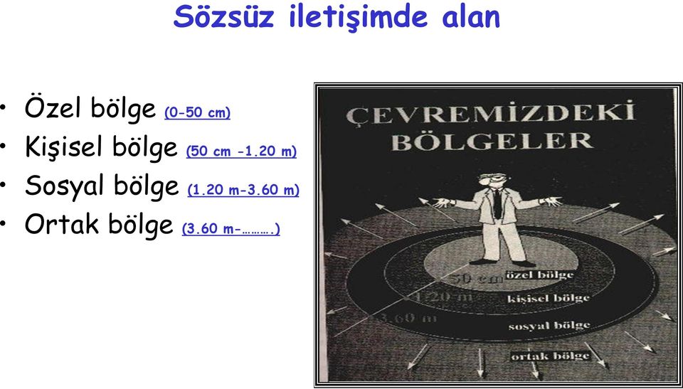 (50 cm -1.20 m) Sosyal bölge (1.