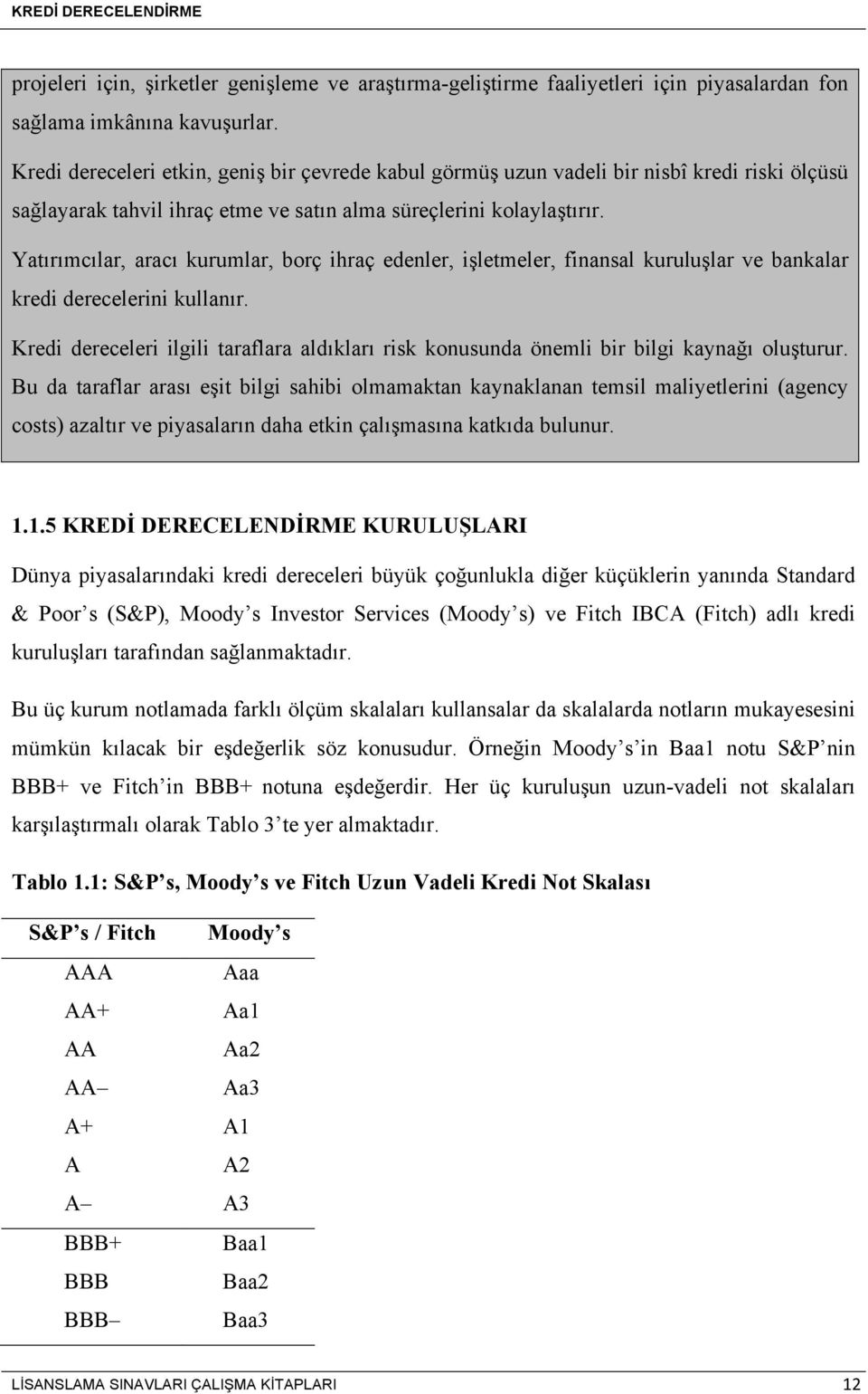 Yatırımcılar, aracı kurumlar, borç ihraç edenler, işletmeler, finansal kuruluşlar ve bankalar kredi derecelerini kullanır.