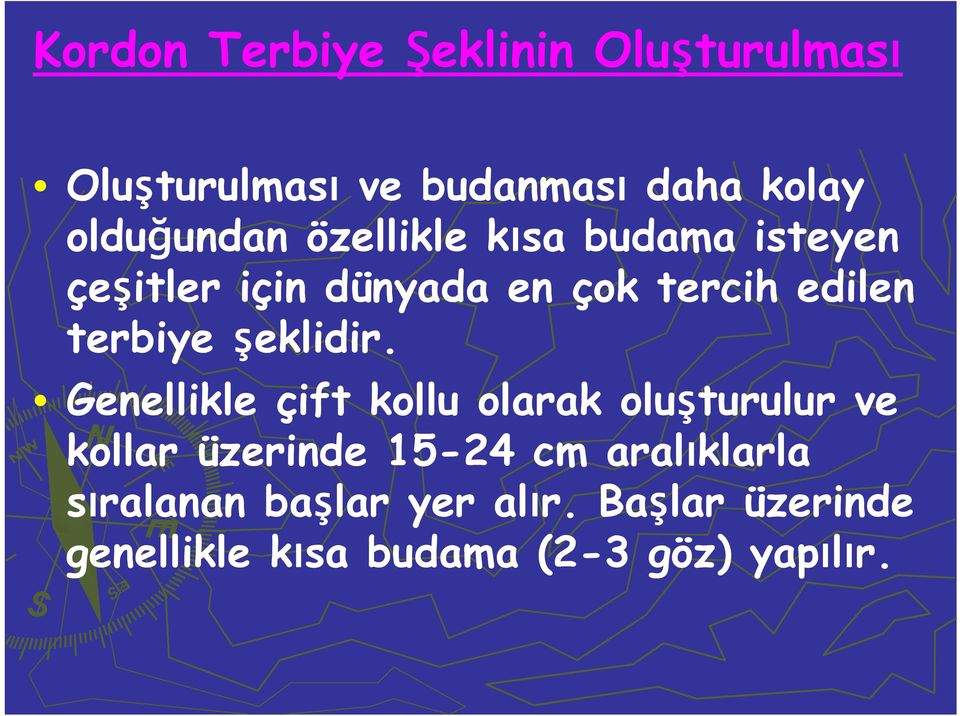 terbiye şeklidir.