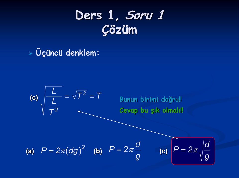 birimi doğru!