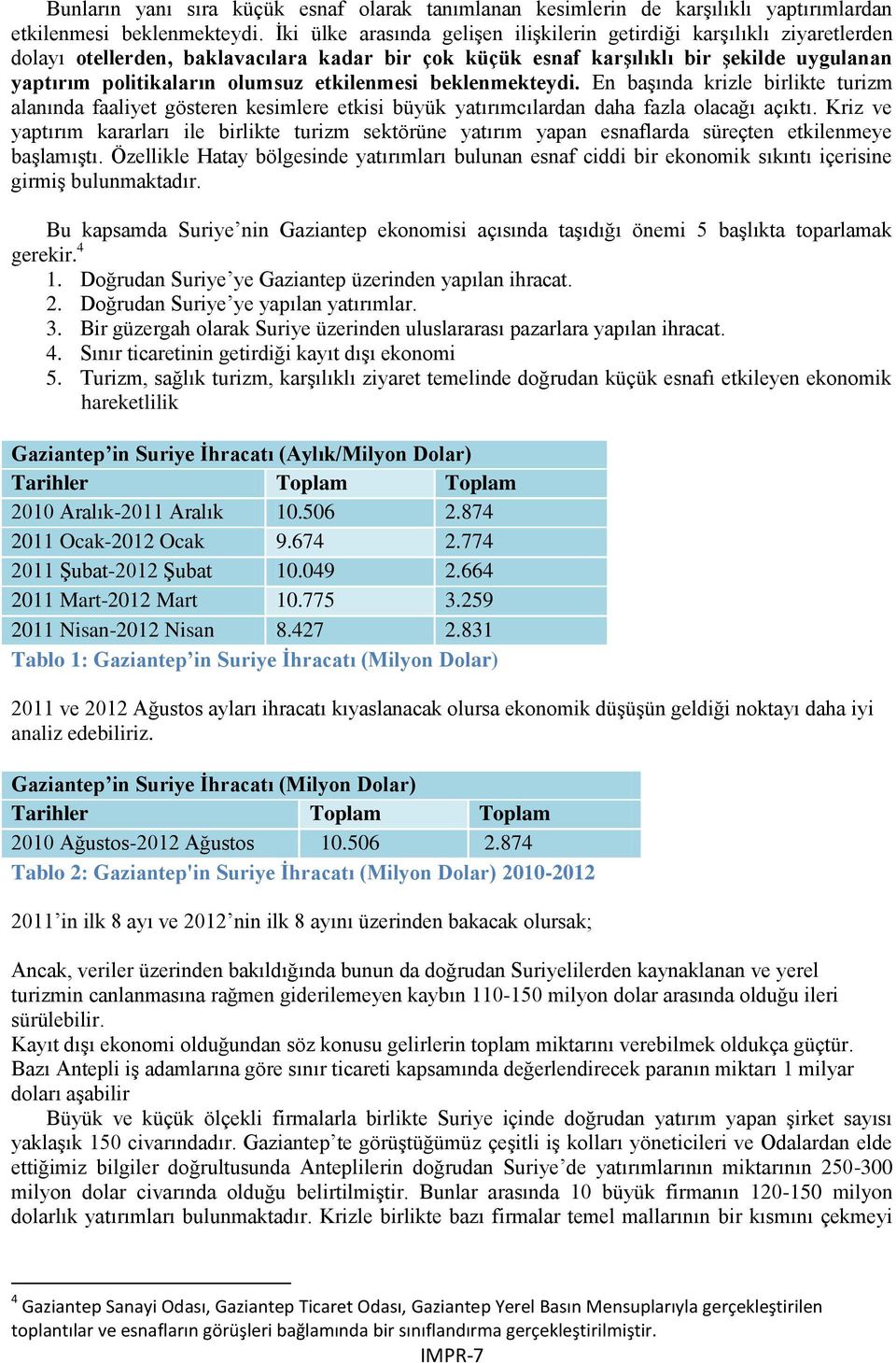 etkilenmesi beklenmekteydi. En başında krizle birlikte turizm alanında faaliyet gösteren kesimlere etkisi büyük yatırımcılardan daha fazla olacağı açıktı.