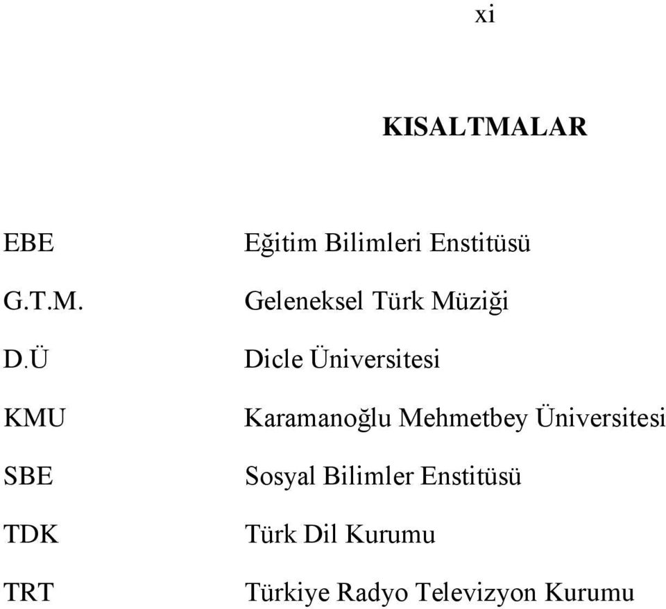 Türk Müziği Dicle Üniversitesi Karamanoğlu Mehmetbey