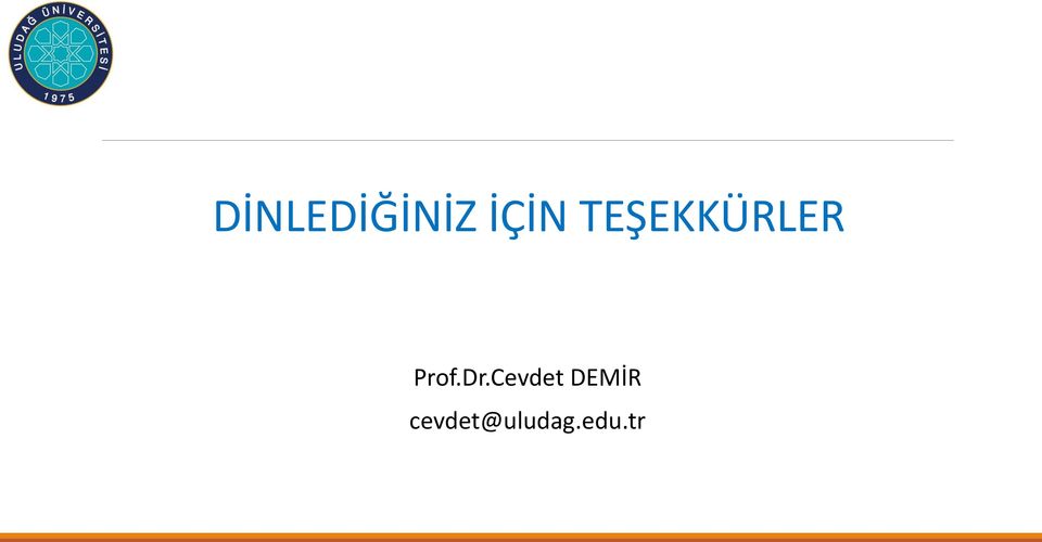 Dr.Cevdet DEMİR