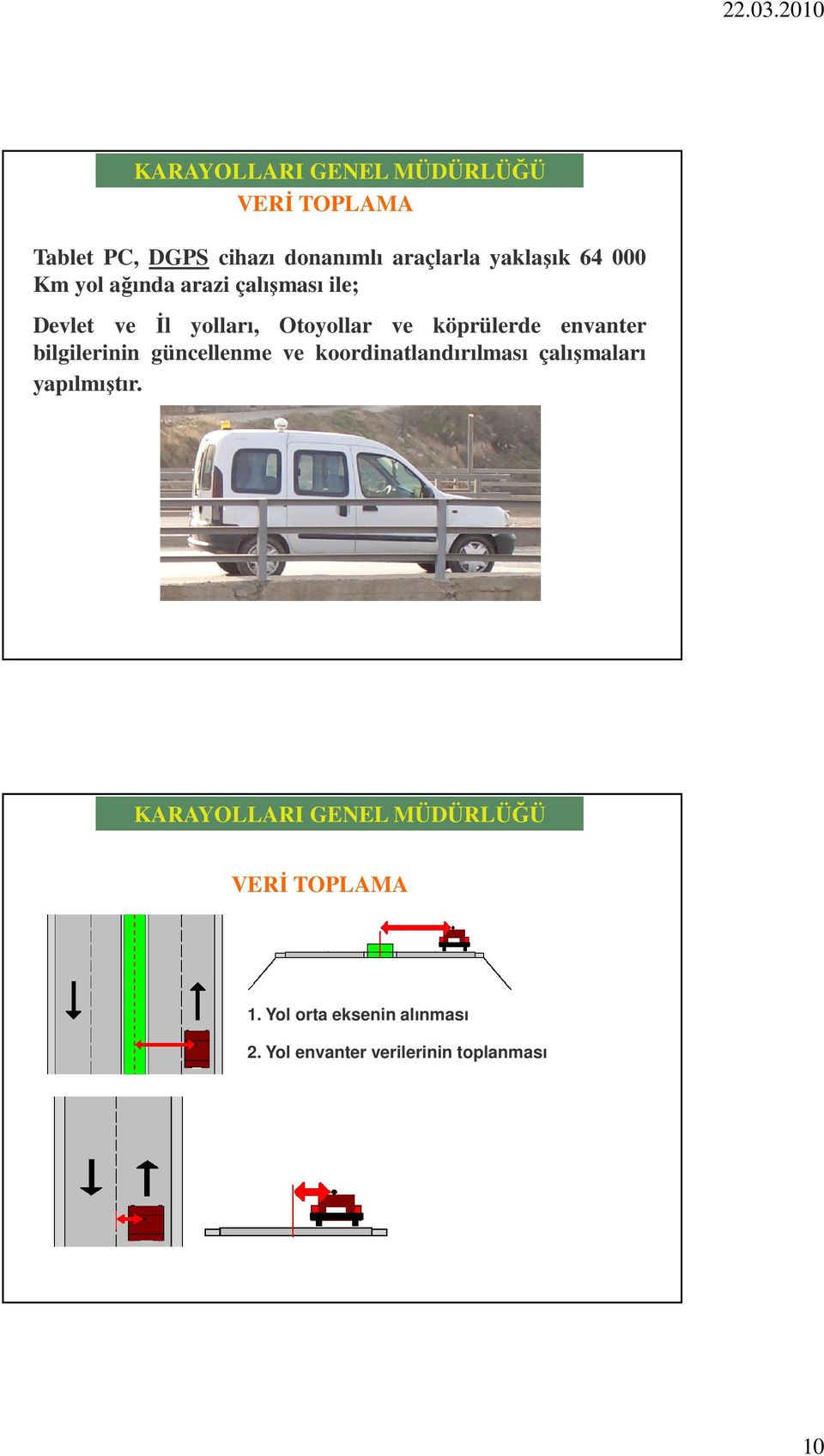 envanter bilgilerinin güncellenme ve koordinatlandırılması çalışmaları